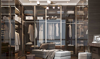 定制衣柜使用玻璃柜門好不好？