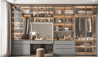 衣帽間衣柜要不要設(shè)計(jì)柜門？