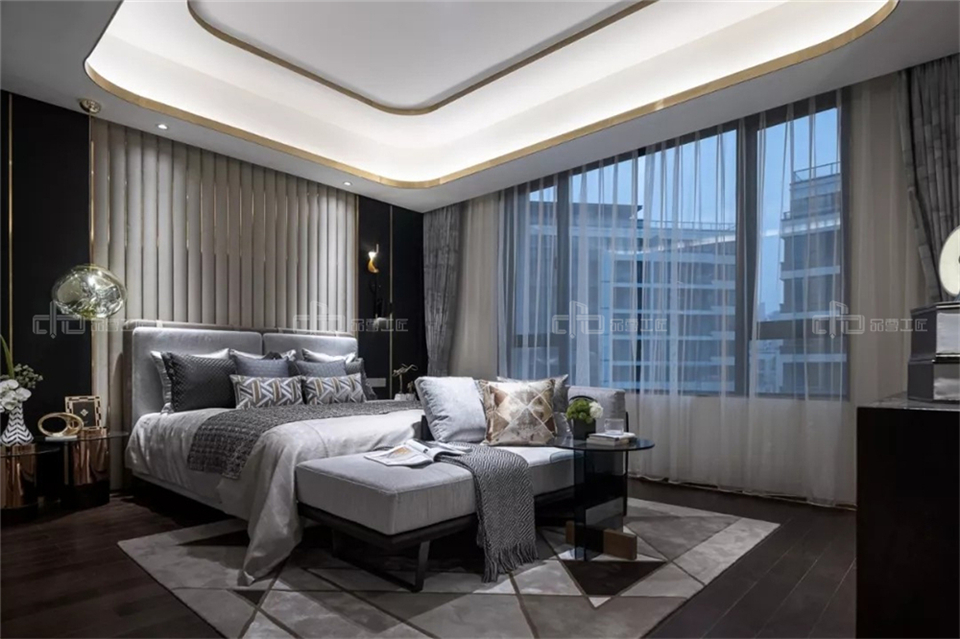 2019年最新整木定制輕奢風(fēng)格案例效果圖賞析(圖6) 整木定制效果圖