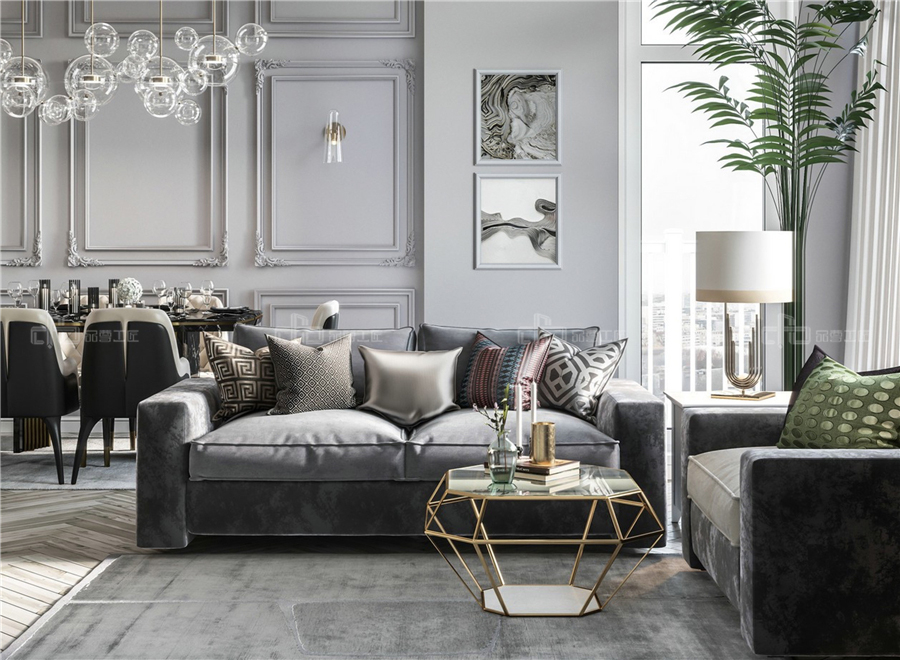 2019最新簡(jiǎn)歐風(fēng)格裝修效果圖 整木定制圖片案例(圖4) 2019最新簡(jiǎn)歐風(fēng)格裝修效果圖 整木定制圖片案例(圖4)