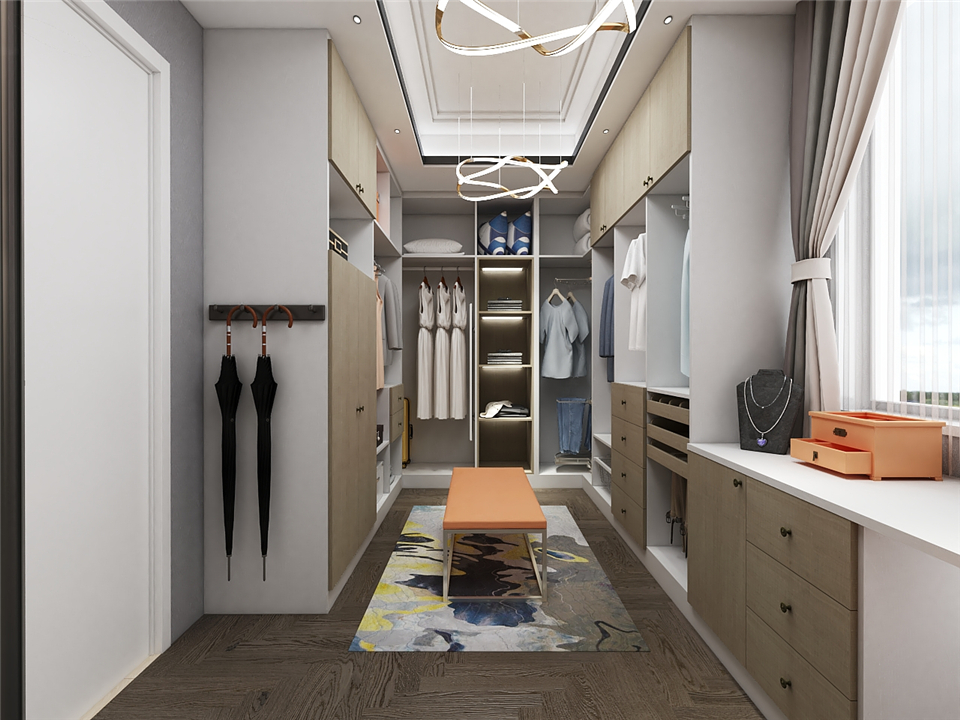 整木定制衣柜類型都有哪些?(圖1) 整木定制衣柜類型都有哪些?(圖1)