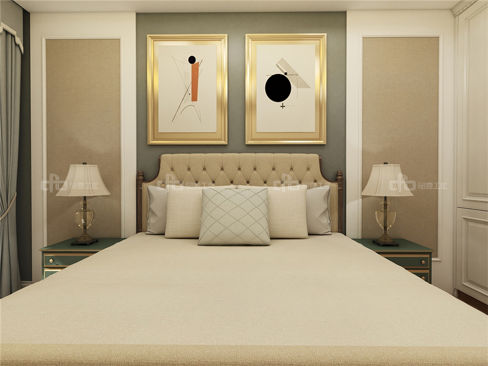 演繹奢而不膩的歐式整木定制風格效果圖案例(圖14) 演繹奢而不膩的歐式整木定制風格效果圖案例(圖14)