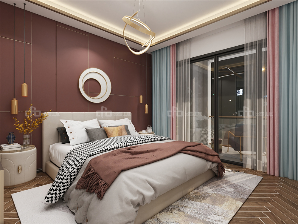 整木定制現(xiàn)代輕奢風(fēng)格與金屬共舞，領(lǐng)略流光歲(圖14)