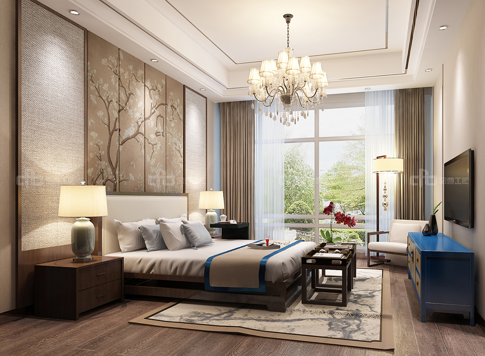 整木定制臥室效果圖,夢生長的花園(圖3) 整木定制臥室效果圖,夢生長的花園(圖3)