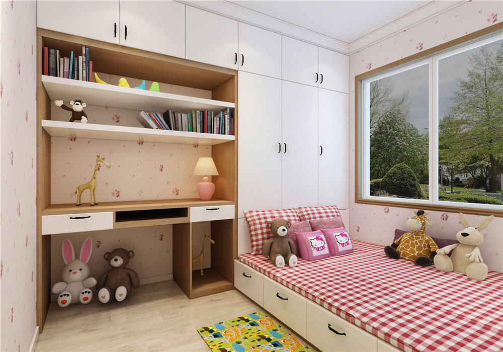 兒童房的衣柜標準尺寸是多少呢?(圖3) 全屋定制衣柜