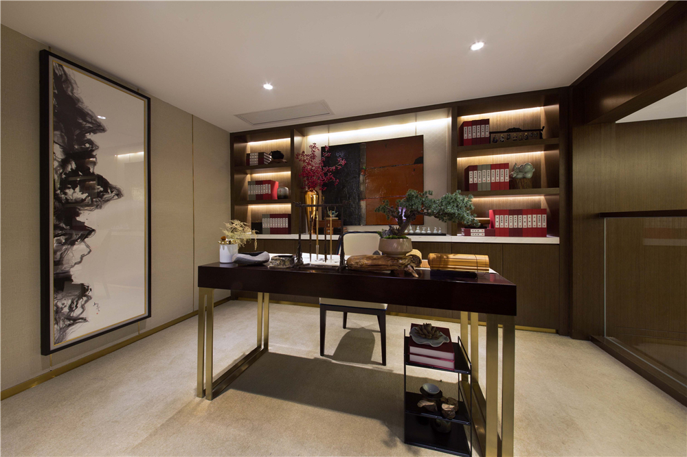 書房家具怎么擺放?書房風水禁忌(圖2) 書房家具怎么擺放?書房風水禁忌(圖2)
