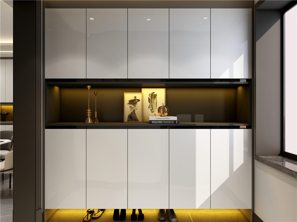 全屋定制玄關柜有哪些款式組合?(圖4) 全屋定制玄關柜有哪些款式組合?(圖4)