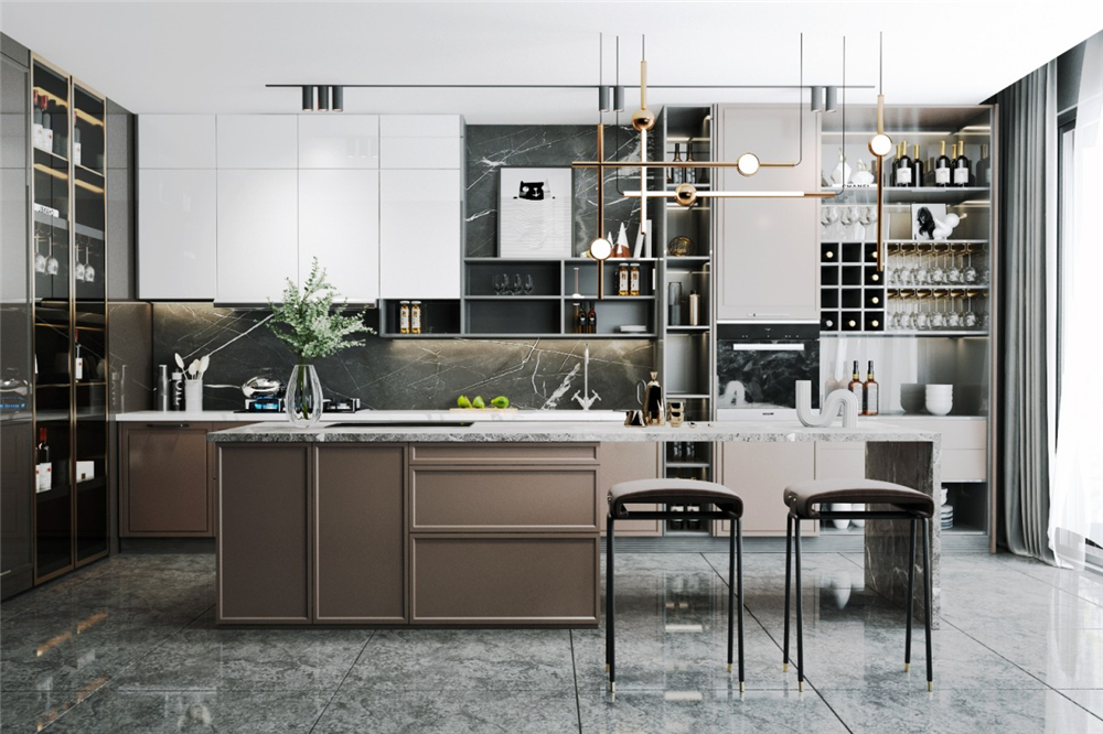 開放式廚房與封閉式廚房的優缺點,哪個好?(圖1) 開放式廚房與封閉式廚房的優缺點,哪個好?(圖1)