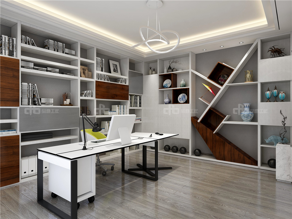 全屋定制書房要怎么設(shè)計(jì)？(圖3)