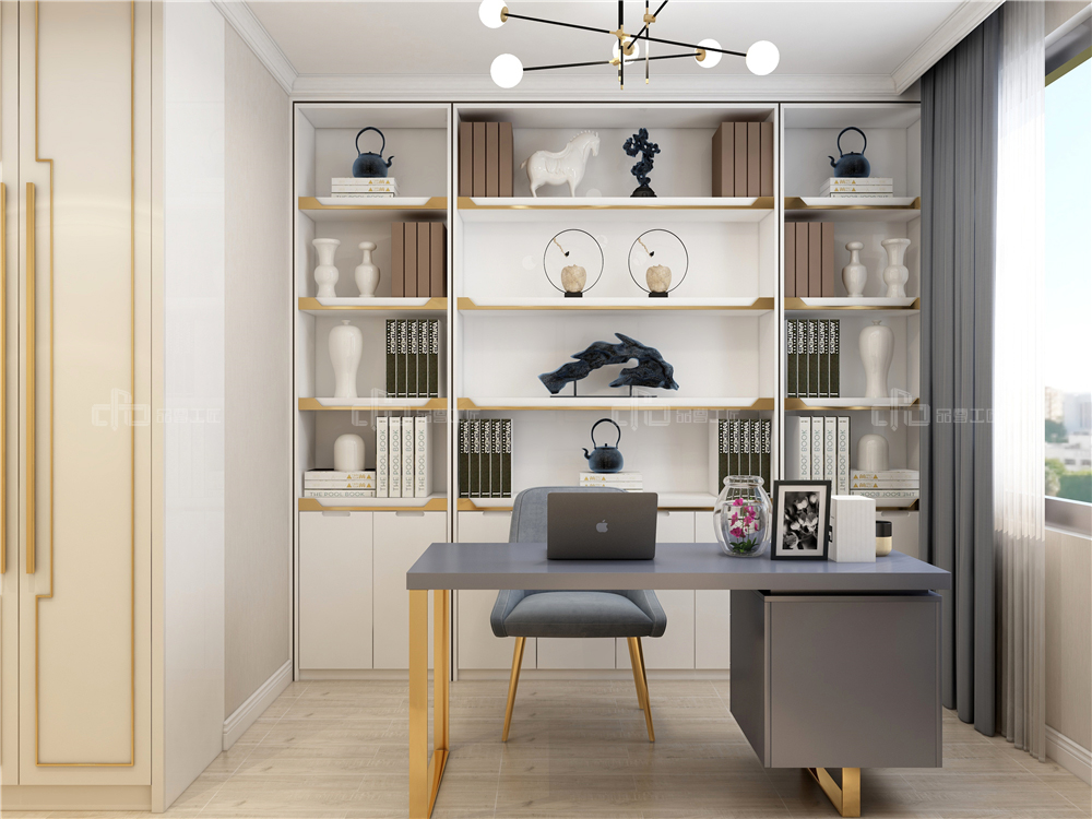 設計全屋定制書房的時候要注意什么？(圖1)