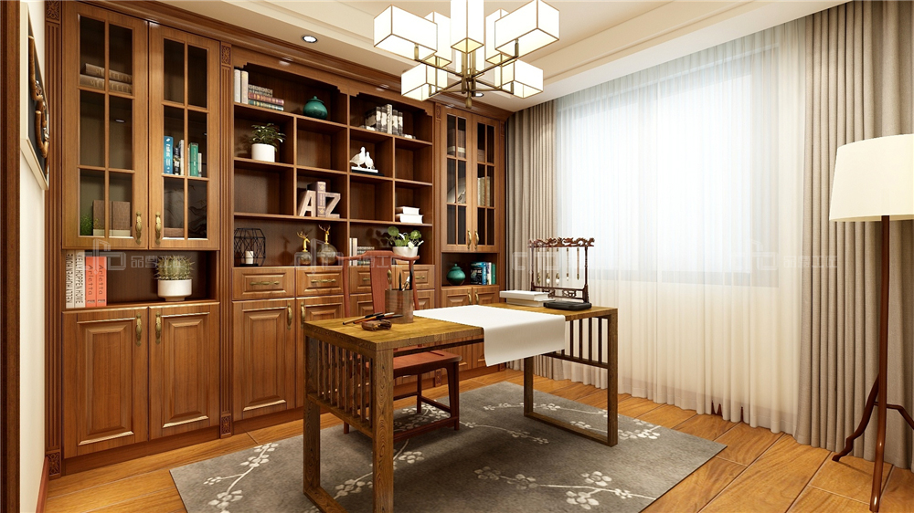 設計全屋定制書房的時候要注意什么？(圖4)