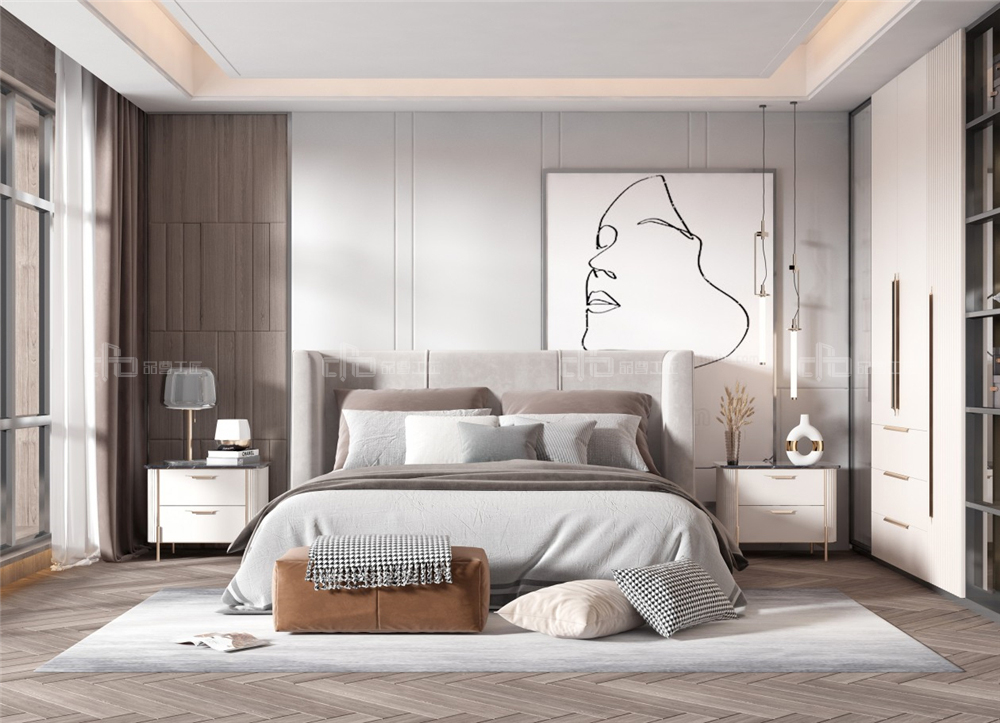 臥室床頭都可以怎么設(shè)計(jì)?(圖3) 臥室床頭都可以怎么設(shè)計(jì)?(圖3)