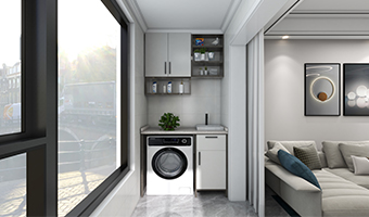 陽臺定制柜有哪些款式造型？