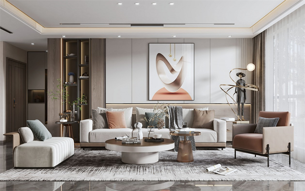 小客廳怎么設(shè)計(jì)成大客廳的感覺(jué)?(圖2) 小客廳怎么設(shè)計(jì)成大客廳的感覺(jué)?(圖2)