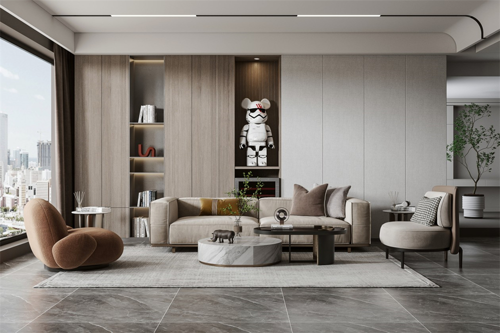 小客廳怎么設(shè)計(jì)成大客廳的感覺(jué)?(圖3) 小客廳怎么設(shè)計(jì)成大客廳的感覺(jué)?(圖3)