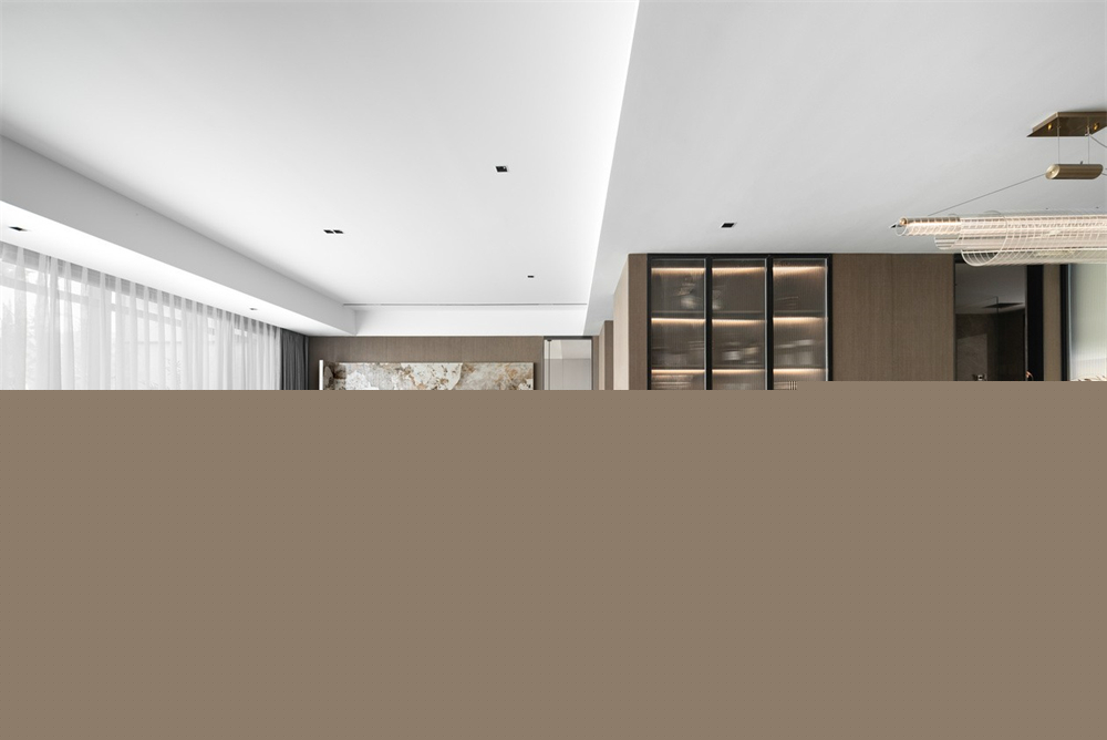 146㎡現(xiàn)代輕奢風格，整木定制圖片(圖7)