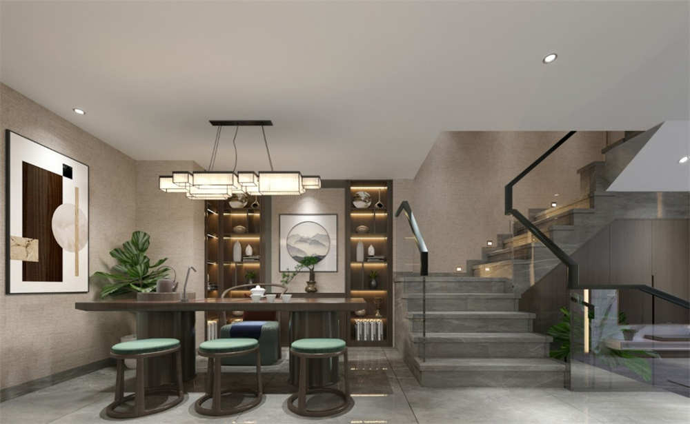 400㎡別院實(shí)拍,詩(shī)畫意境輕奢風(fēng)格(圖9) 7.jpg