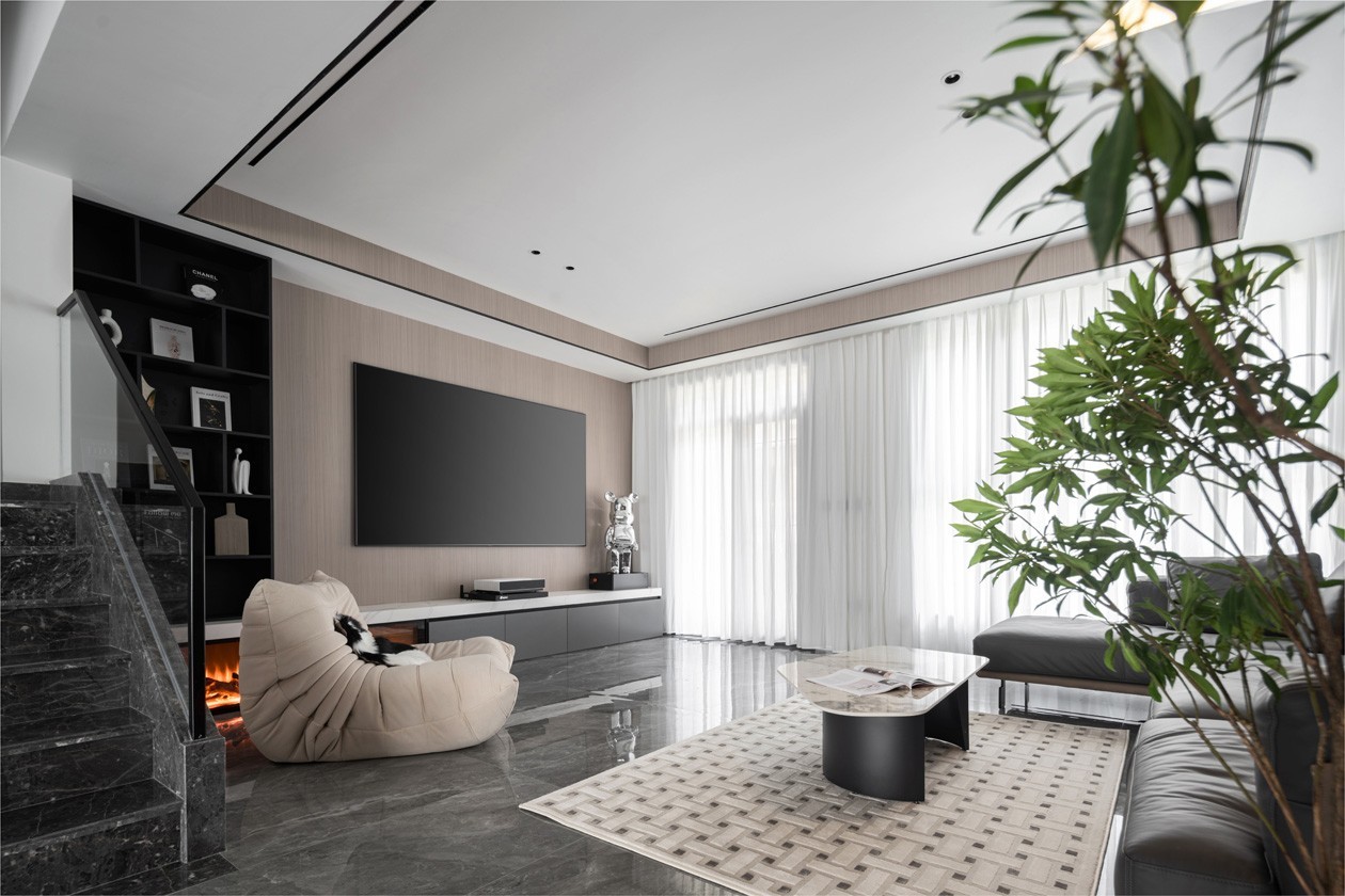 340㎡整木定制裝修設計,意式簡約風格(圖5) 5.jpg