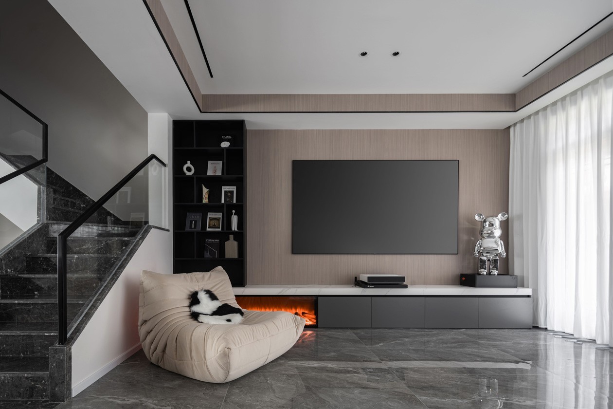 340㎡整木定制裝修設計,意式簡約風格(圖7) 7.jpg