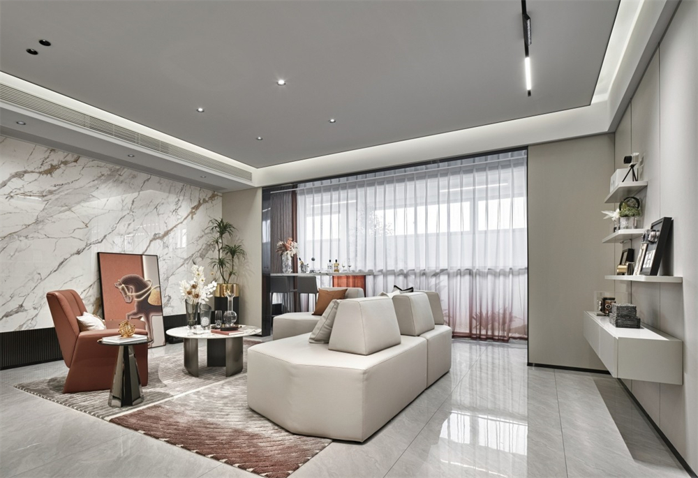 120㎡整木定制輕奢風,現代三居室設計案例(圖7) 7.jpg