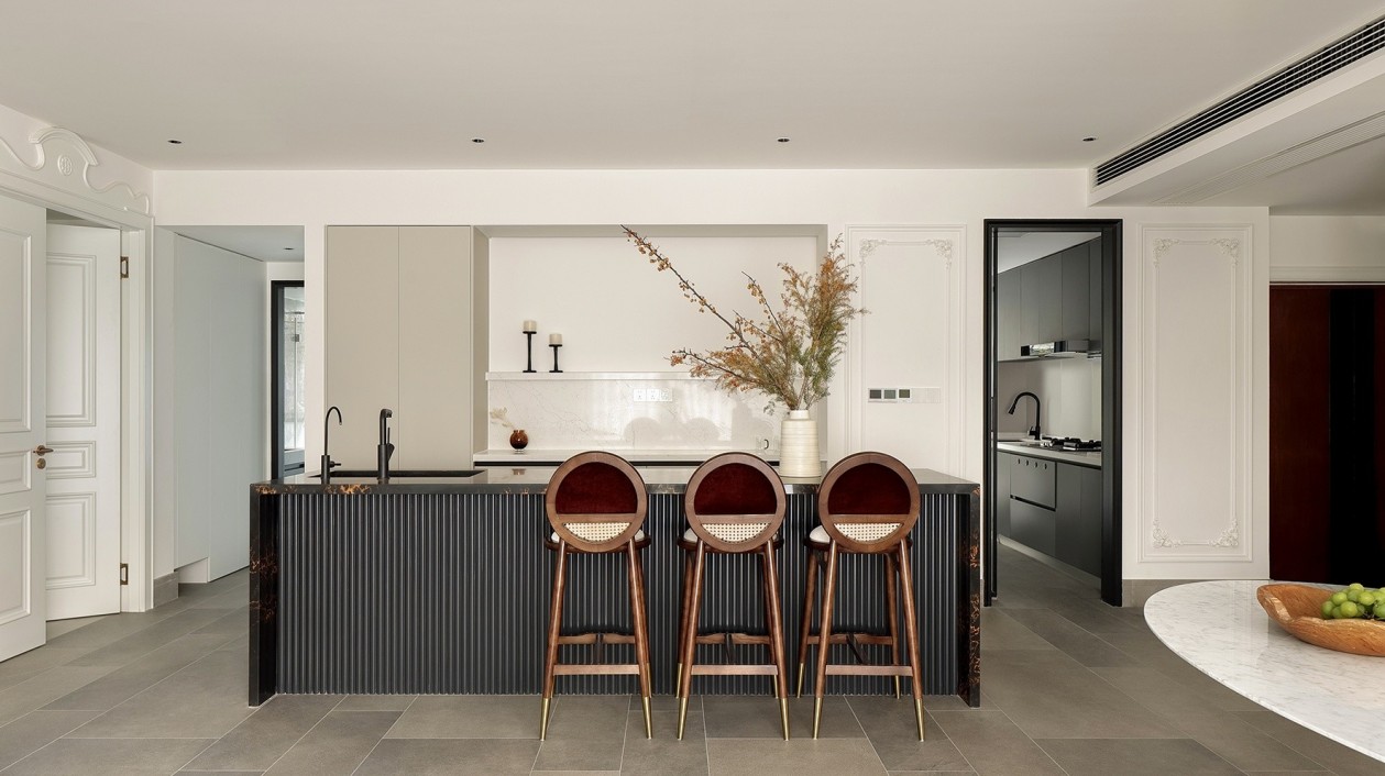 136㎡整木定制設計,浪漫法式風格案例(圖6) 6.jpg