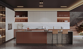 廚房怎么選擇定制櫥柜顏色？