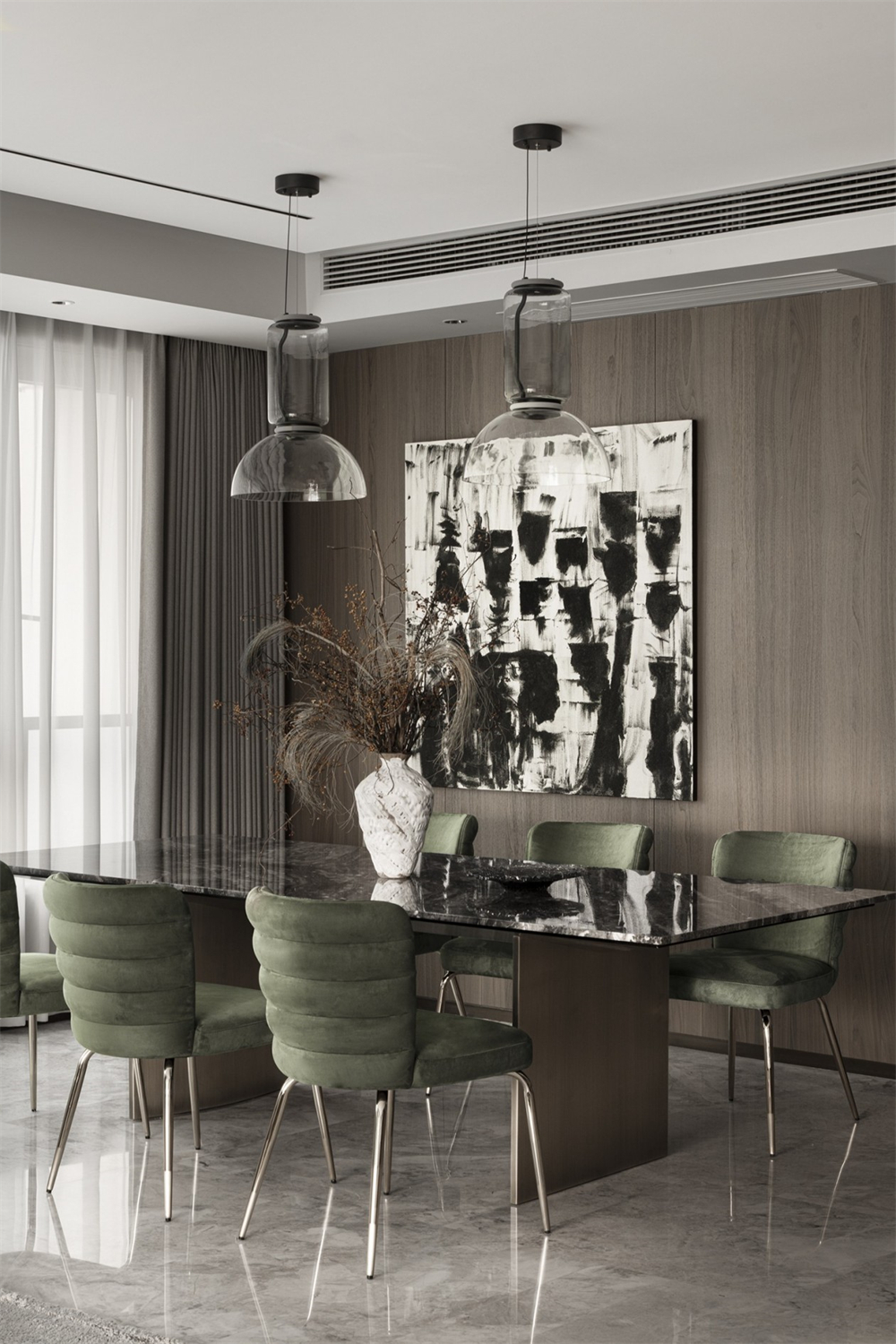 300㎡整木定制大平層,現代簡約高定設計(圖10) 10.jpg