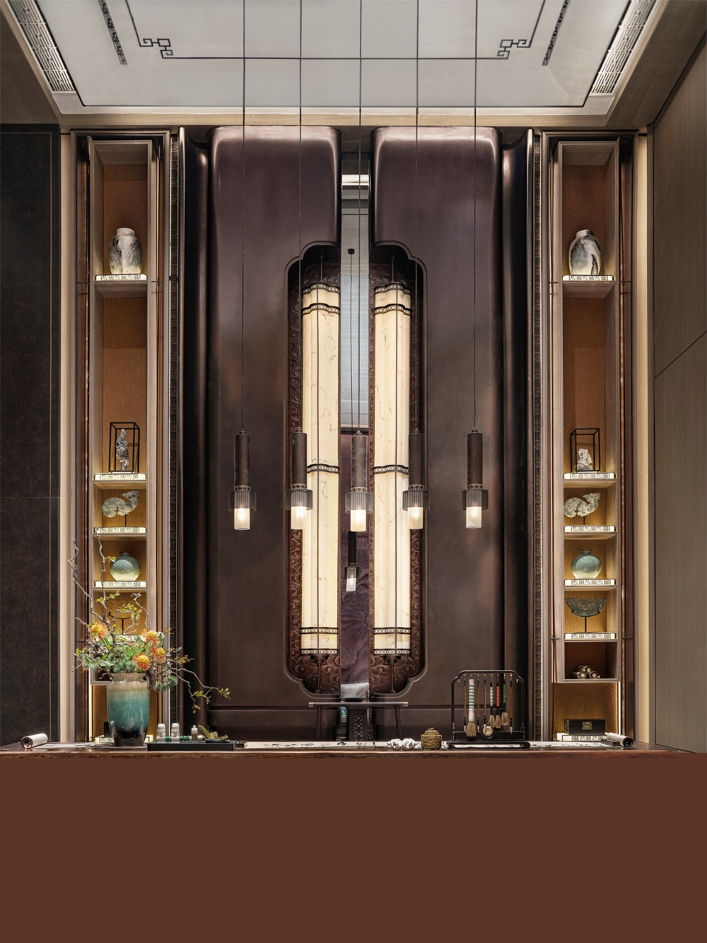 450㎡整木定制別墅,新中式大宅風范(圖8) 8.jpg