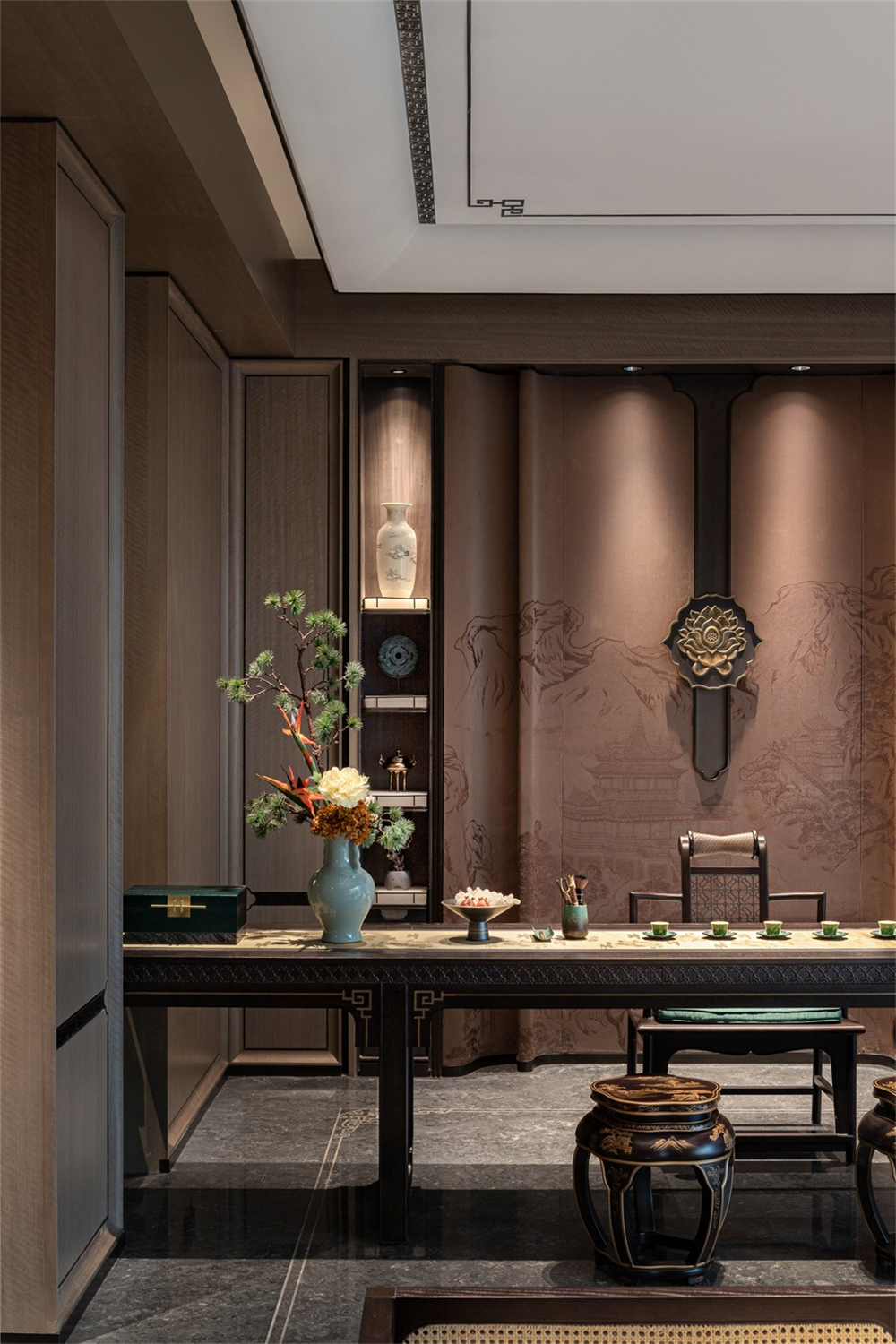 450㎡整木定制別墅,新中式大宅風范(圖11) 11.jpg