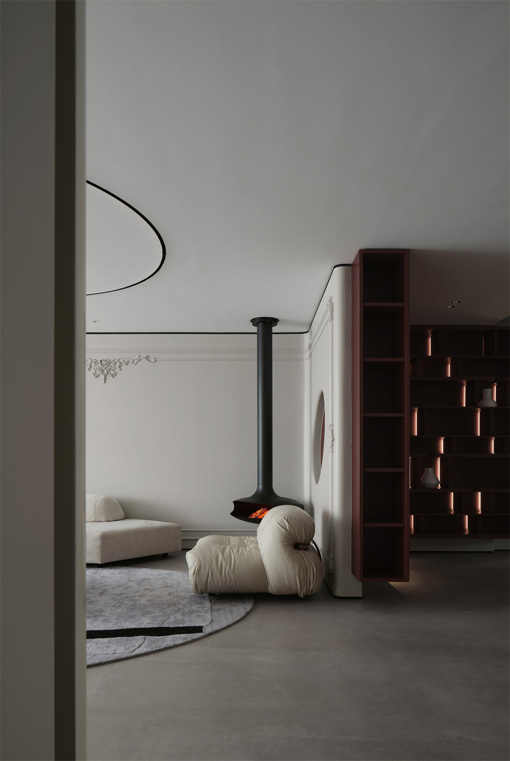 240㎡整木定制大平層,優(yōu)雅法式輕奢設(shè)計(圖6) 6.jpg