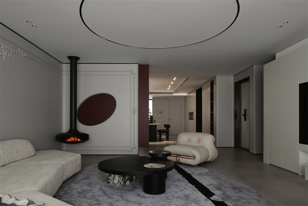 240㎡整木定制大平層,優(yōu)雅法式輕奢設(shè)計(圖9) 9.jpg