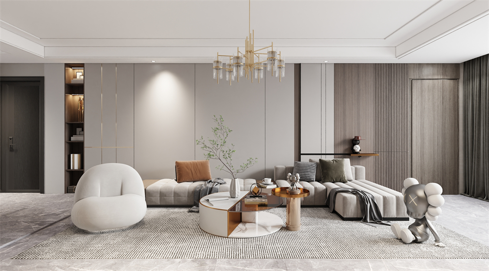 客廳怎么裝修才顯高級呢?(圖3) 3.jpg