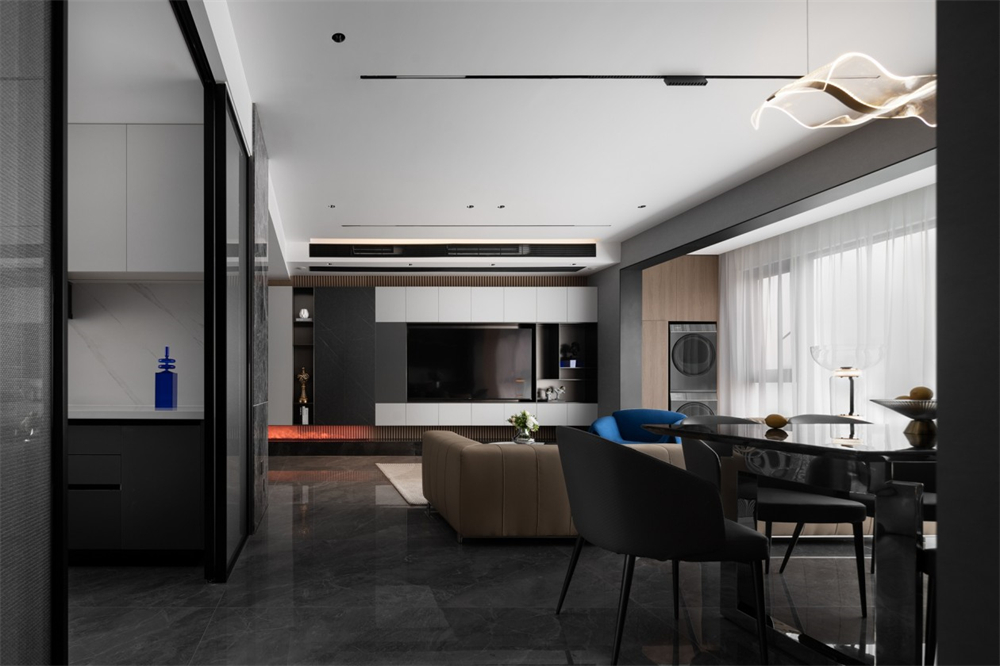 128㎡意式極簡,精致優雅的視覺盛宴(圖8) 8.jpg