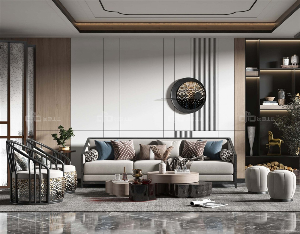 整木定制客廳流行什么風格?(圖2) 整木定制