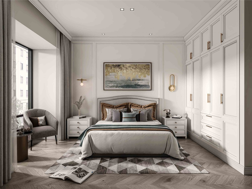 小臥室怎么進行全屋定制裝修?(圖1) 全屋定制,定制家居,整木定制