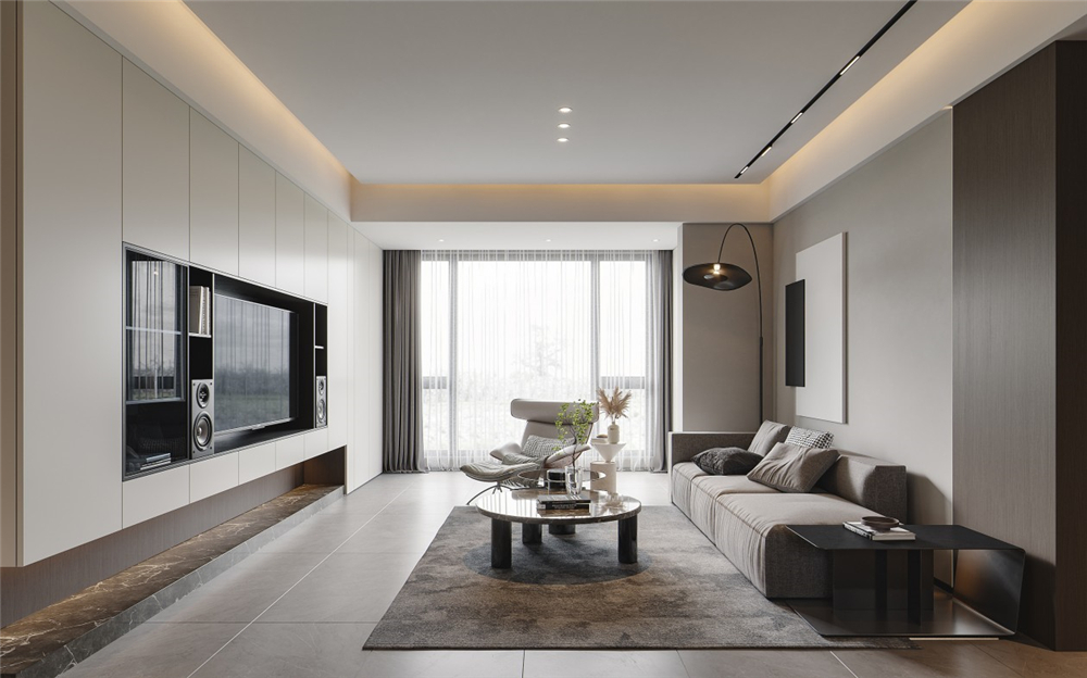 客廳墻面是定制護(hù)墻板還是墻布?(圖3) 客廳墻面是定制護(hù)墻板還是墻布?(圖3)