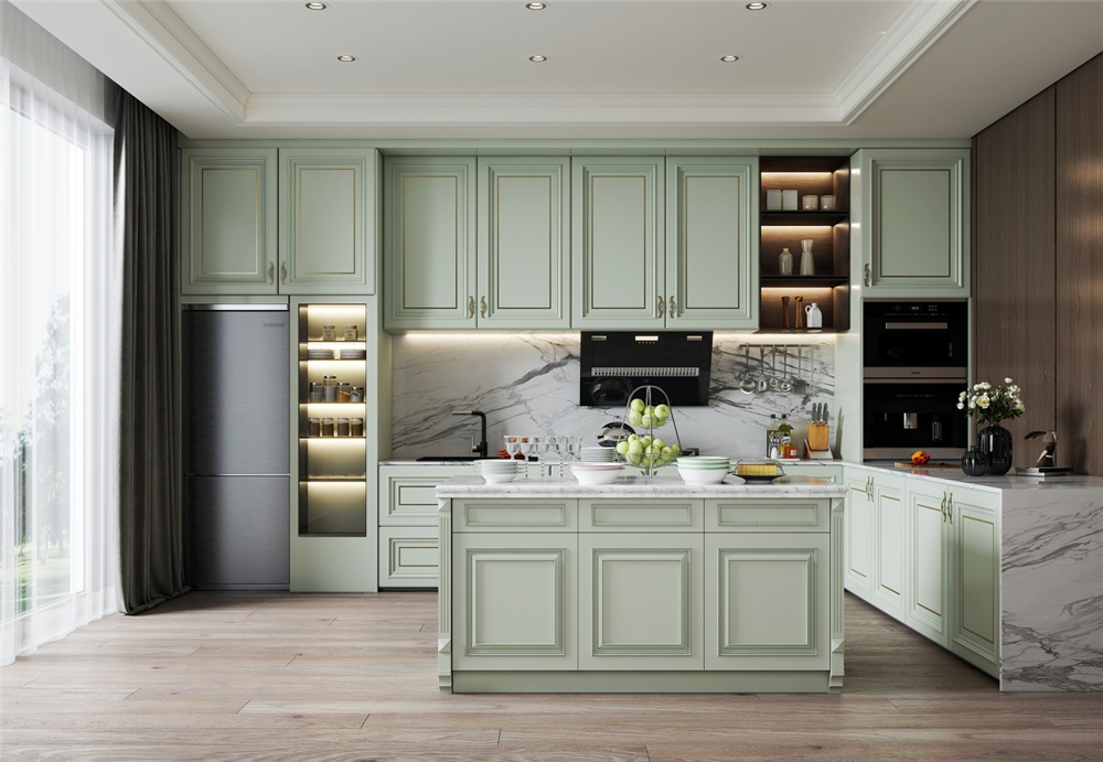 小廚房設(shè)計(jì)櫥柜的時(shí)候要注意什么?(圖1) 品尊工匠