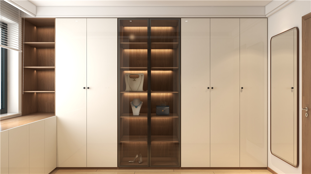 衣柜柜門都選擇什么材質的?(圖3) 品尊工匠