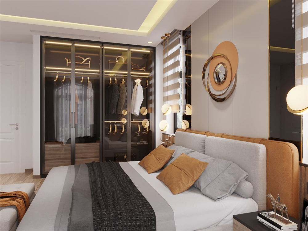 現(xiàn)代衣柜和輕奢衣柜有什么區(qū)別?(圖2) 現(xiàn)代衣柜和輕奢衣柜有什么區(qū)別?(圖2)