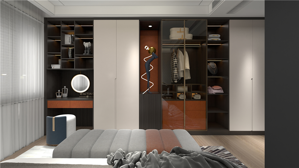 定制衣柜和整體衣帽間有什么區別?(圖2) 定制衣柜和整體衣帽間有什么區別?(圖2)