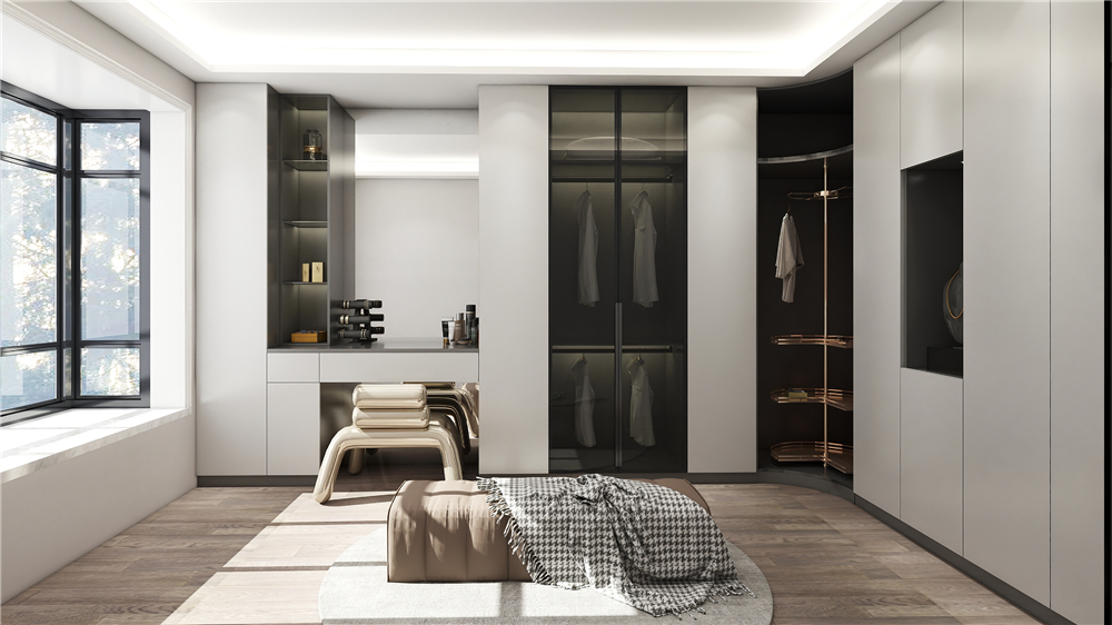 定制衣柜和整體衣帽間有什么區別?(圖4) 定制衣柜和整體衣帽間有什么區別?(圖4)