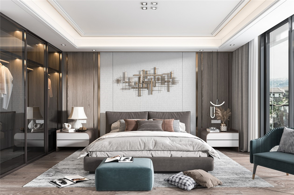 全屋定制臥室流行什么風(fēng)格設(shè)計(jì)?(圖2) 全屋定制臥室流行什么風(fēng)格設(shè)計(jì)?(圖2)