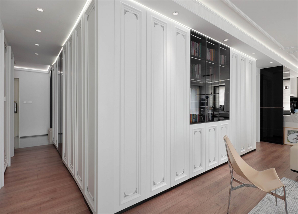 143㎡簡約法式,高級而浪漫的美居(圖4) 4.jpg