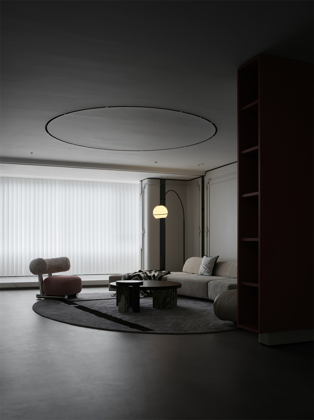 240㎡整木定制大平層,優(yōu)雅法式輕奢設(shè)計(圖2) 1.jpg